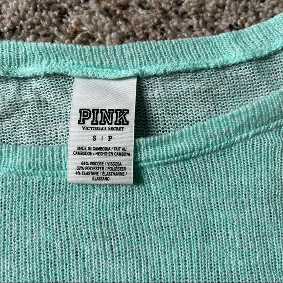 Victoria’s Secret Pink Long Sleeve Top - Picture 2 of 2